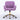 A&A Furniture Office Chair,Artificial Rabbit Hair Home Office Chair With Golden Metal Base,Adjustable Desk Chair Swivel Office Chair,Vanity Chair Violet