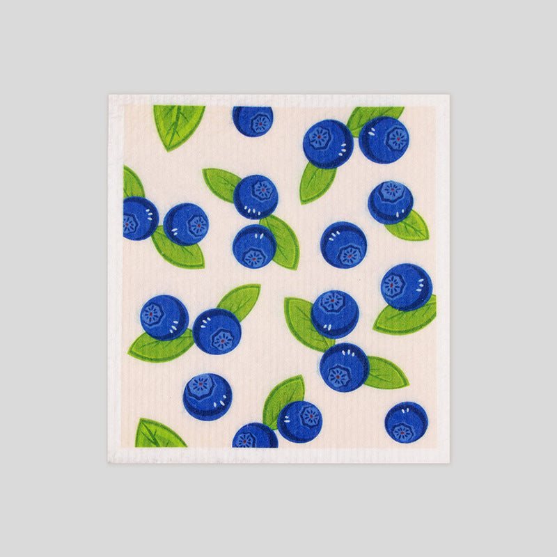 Fruit Series Germany Cellulose Sponge Domestic Non-woven Fabric