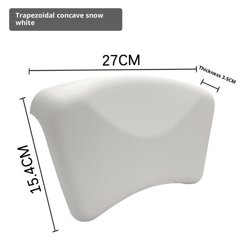 Modern Simple Backrest Home Bathtub Pillow PU