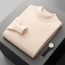 Autumn And Winter New Half - collar Wool Sweater Men's Thin Pullover Bottoming Shirt - UNIQUE SWEETNESS0